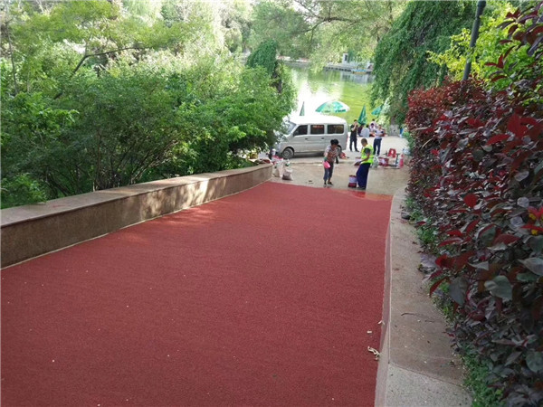 邢台彩色路面施工